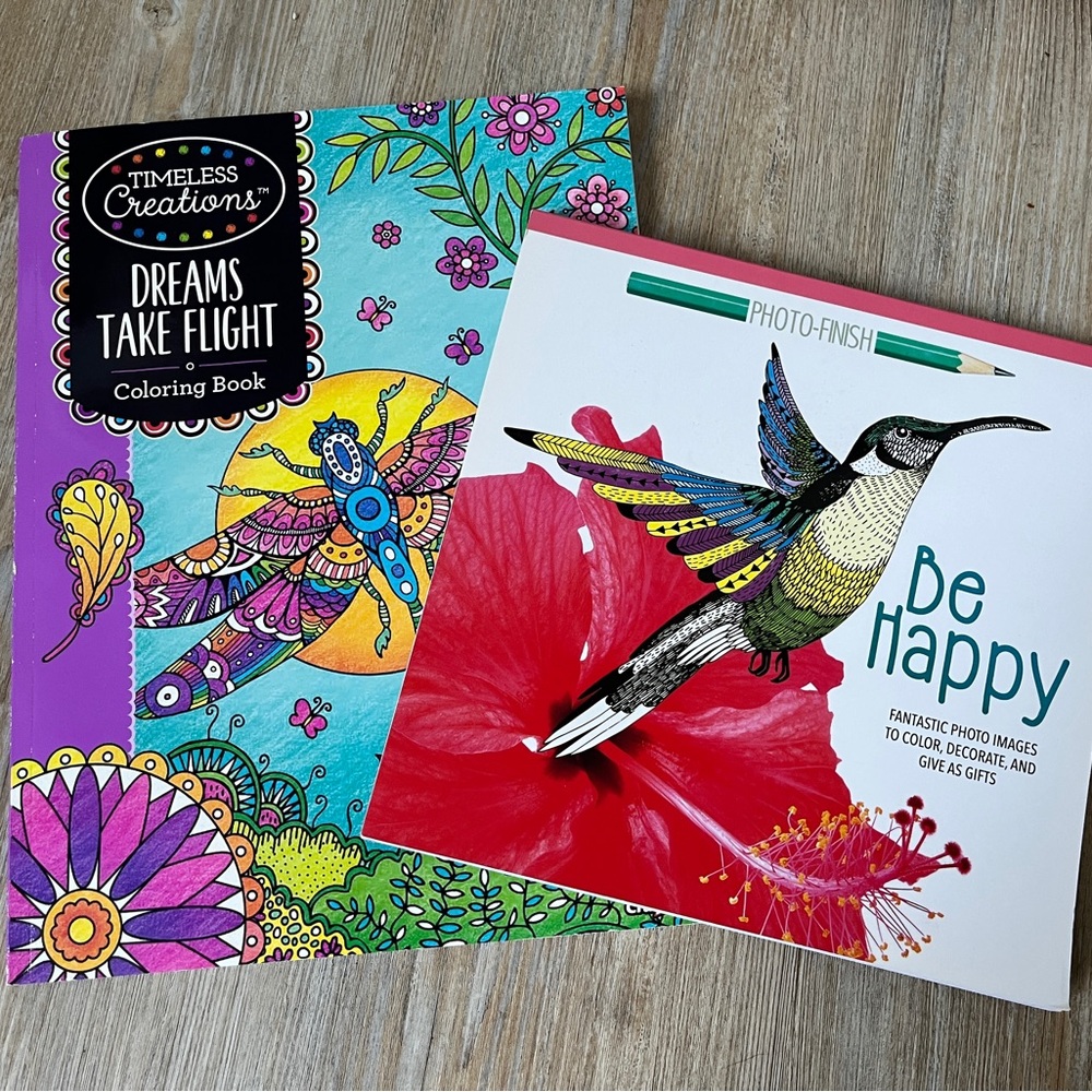Colorful Coloring Books Set